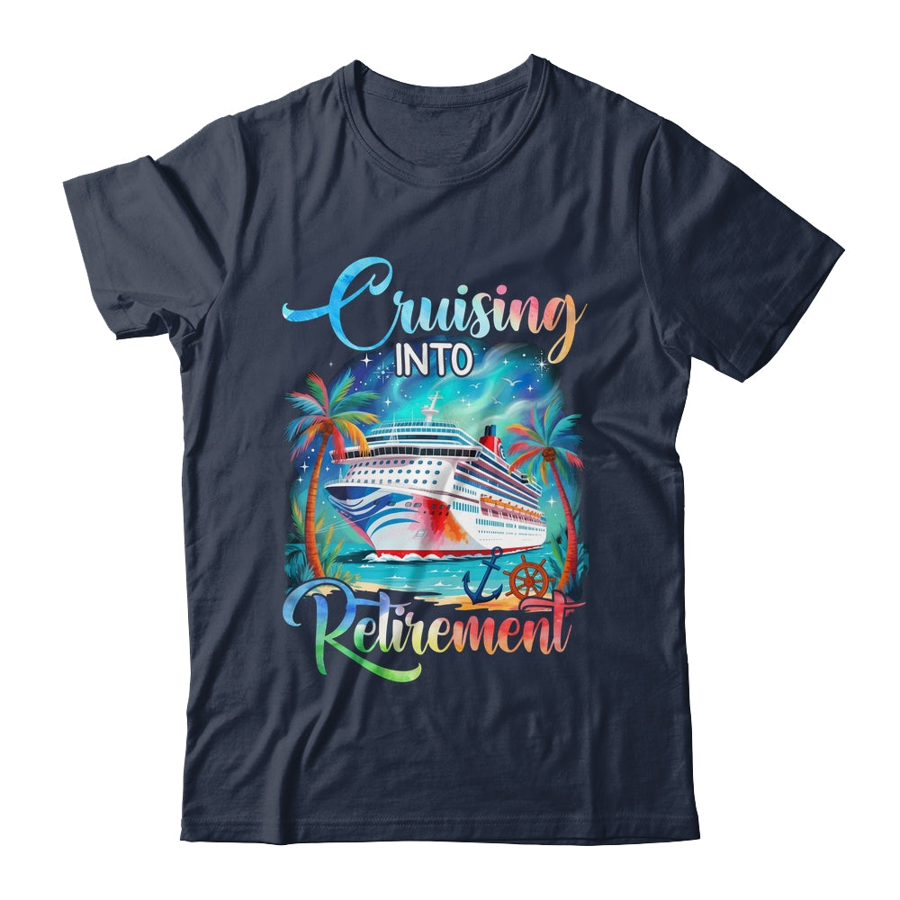 Cruising Into Retirement Cruise Squad Summer Cruise Vacation Shirt & Tank Top | siriusteestore