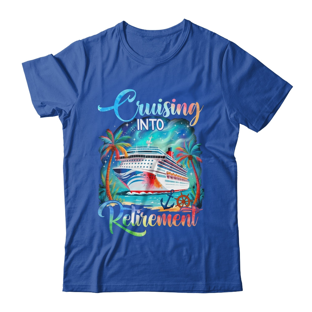 Cruising Into Retirement Cruise Squad Summer Cruise Vacation Shirt & Tank Top | siriusteestore