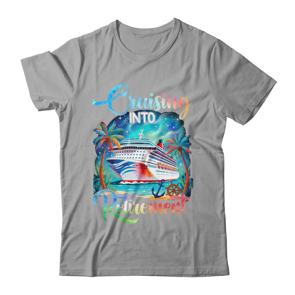 Cruising Into Retirement Cruise Squad Summer Cruise Vacation Shirt & Tank Top | siriusteestore