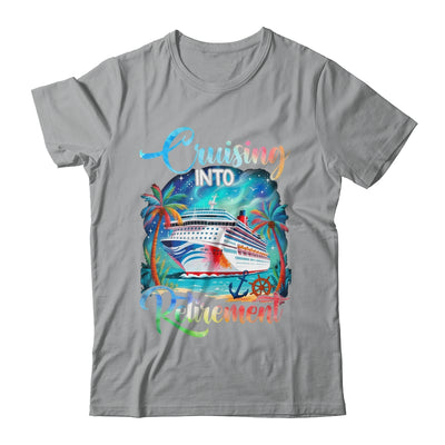 Cruising Into Retirement Cruise Squad Summer Cruise Vacation Shirt & Tank Top | siriusteestore