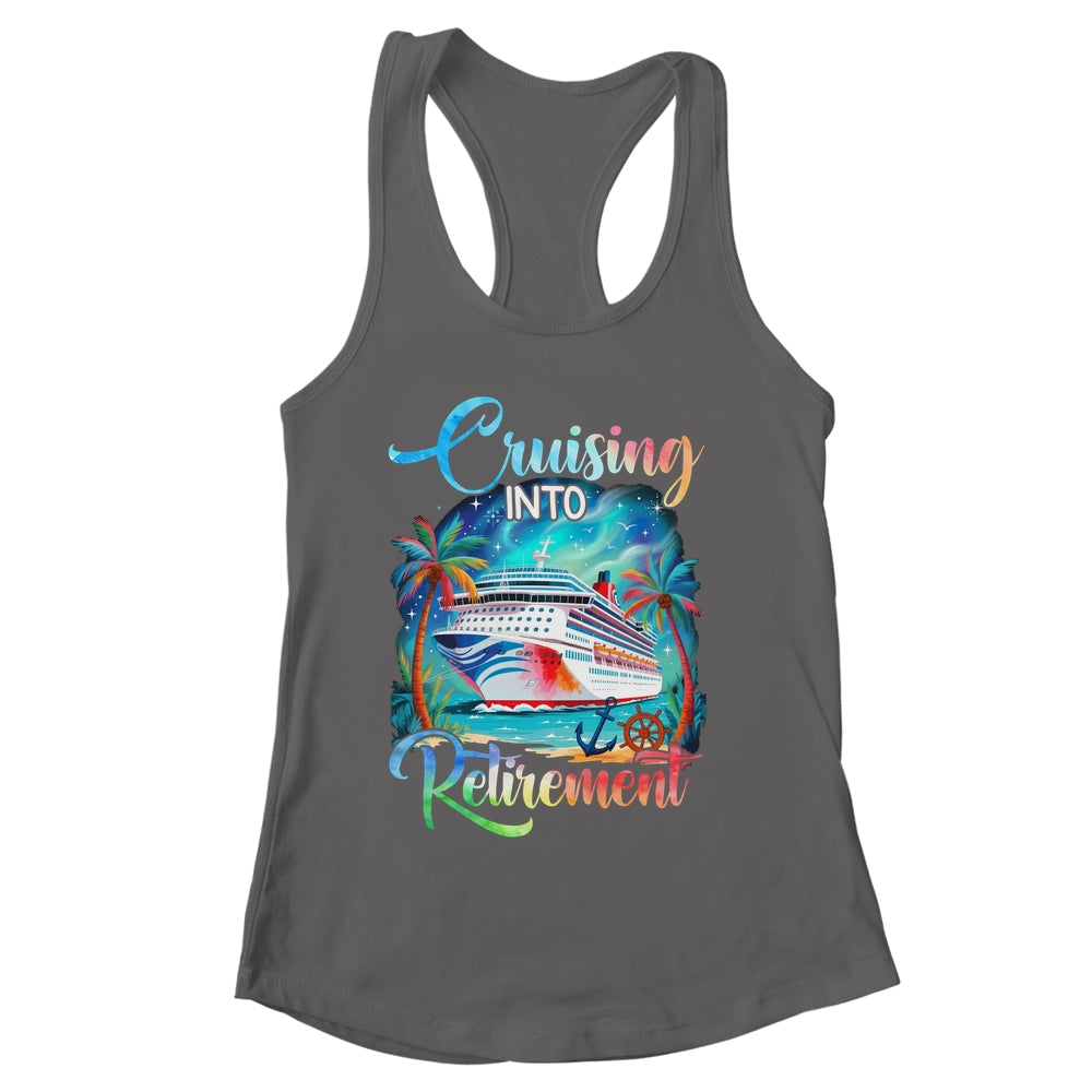 Cruising Into Retirement Cruise Squad Summer Cruise Vacation Shirt & Tank Top | siriusteestore