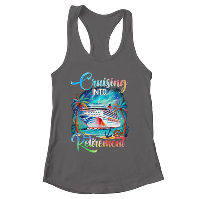 Cruising Into Retirement Cruise Squad Summer Cruise Vacation Shirt & Tank Top | siriusteestore