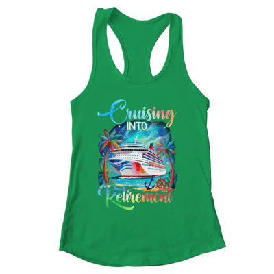 Cruising Into Retirement Cruise Squad Summer Cruise Vacation Shirt & Tank Top | siriusteestore