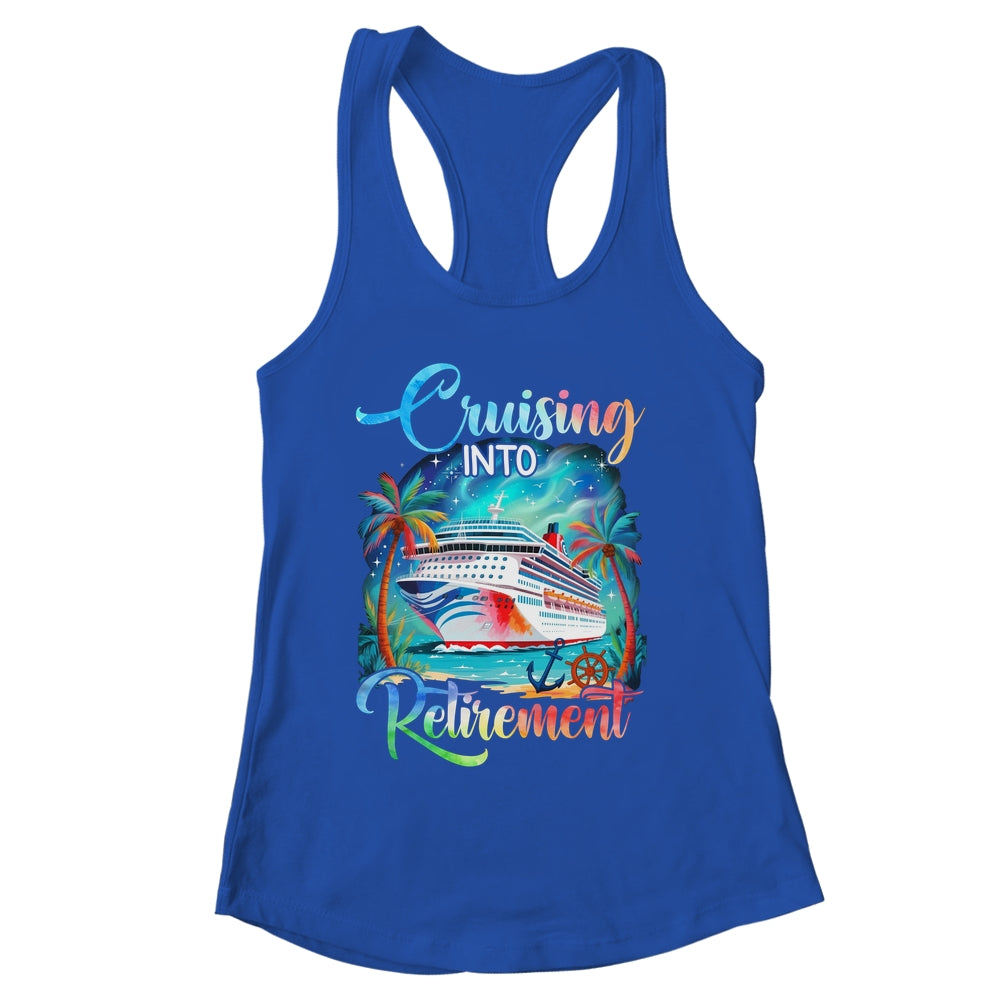 Cruising Into Retirement Cruise Squad Summer Cruise Vacation Shirt & Tank Top | siriusteestore
