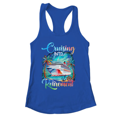 Cruising Into Retirement Cruise Squad Summer Cruise Vacation Shirt & Tank Top | siriusteestore