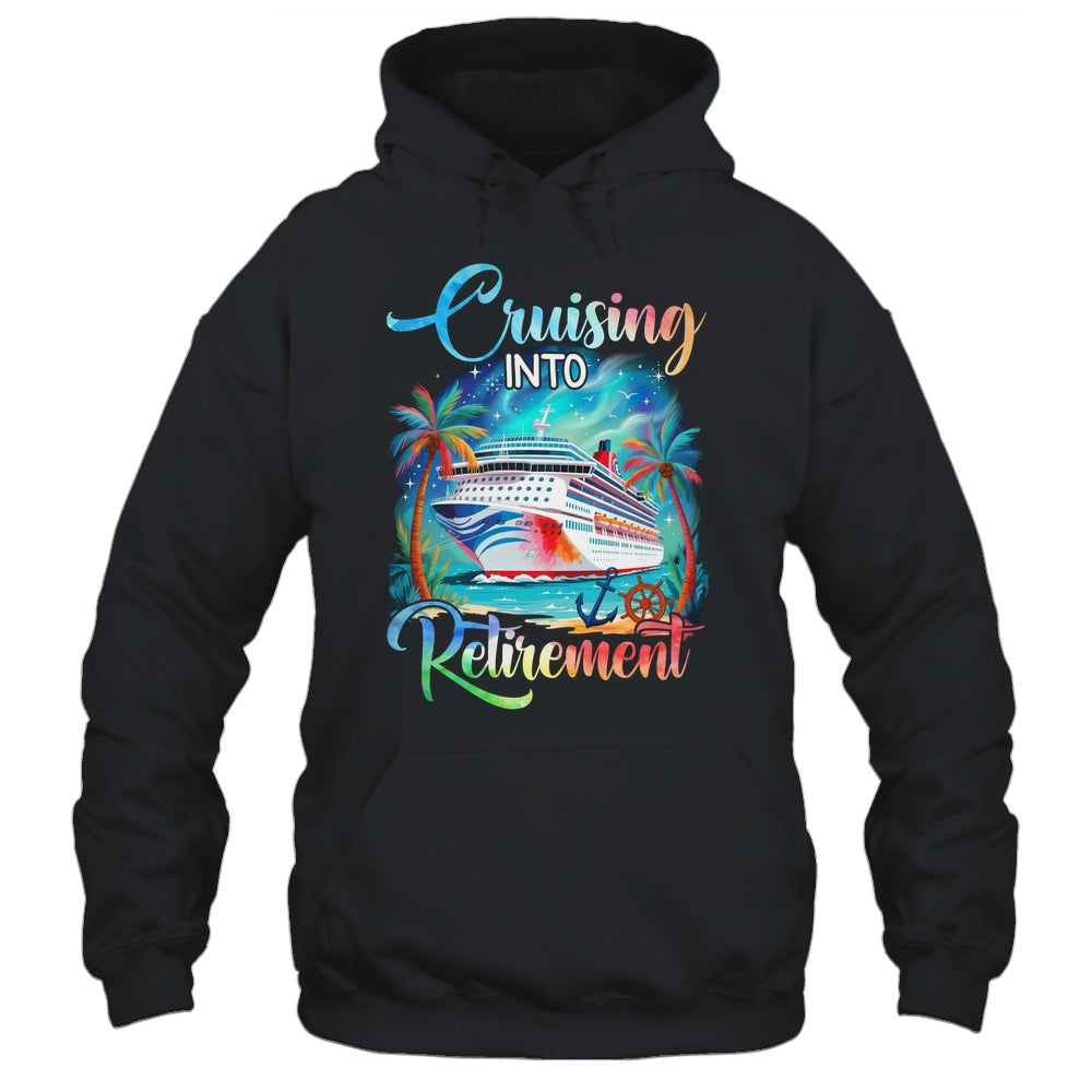 Cruising Into Retirement Cruise Squad Summer Cruise Vacation Shirt & Tank Top | siriusteestore