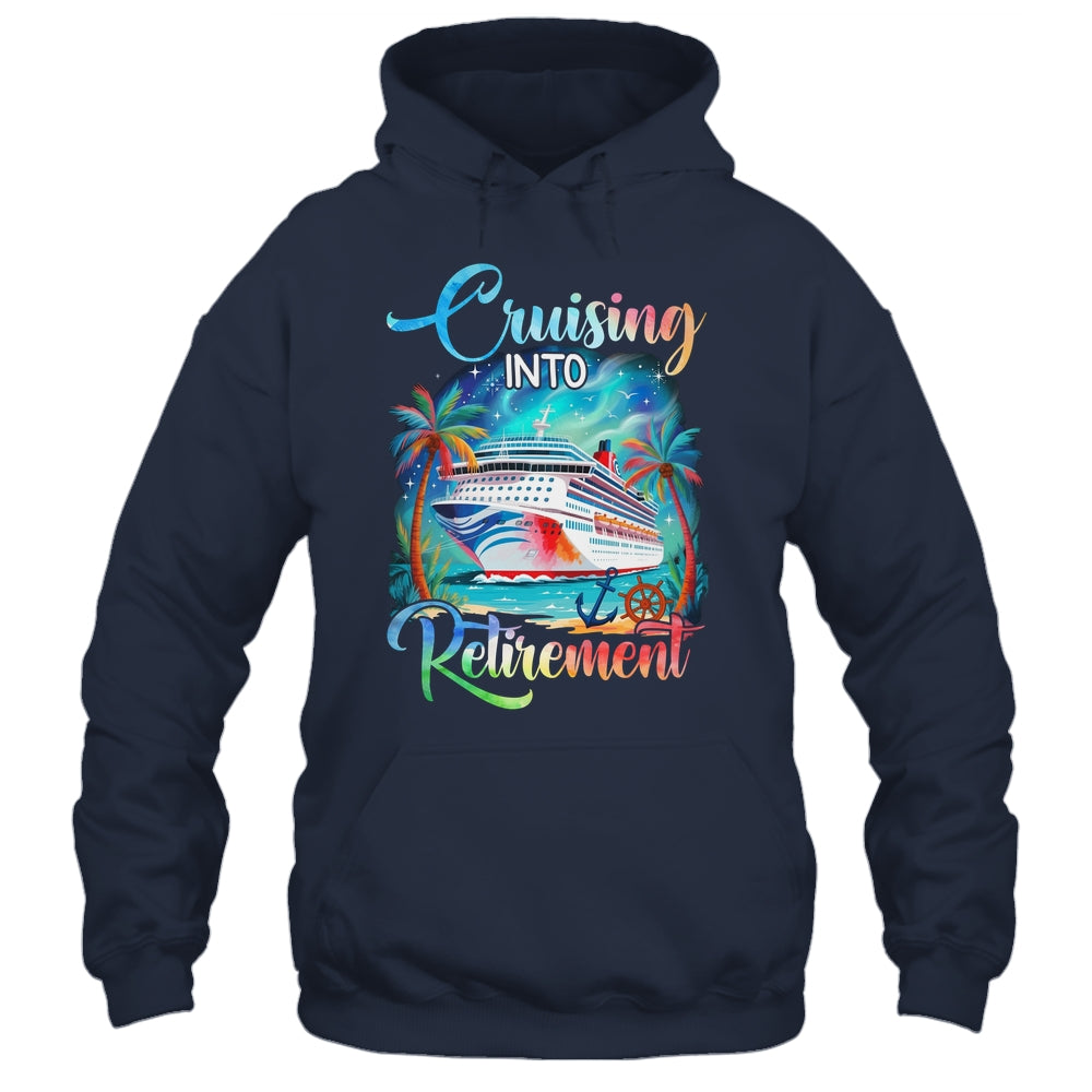 Cruising Into Retirement Cruise Squad Summer Cruise Vacation Shirt & Tank Top | siriusteestore
