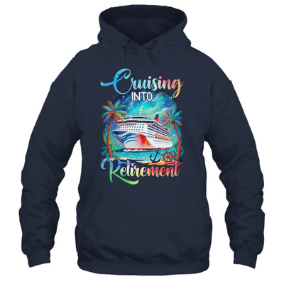 Cruising Into Retirement Cruise Squad Summer Cruise Vacation Shirt & Tank Top | siriusteestore