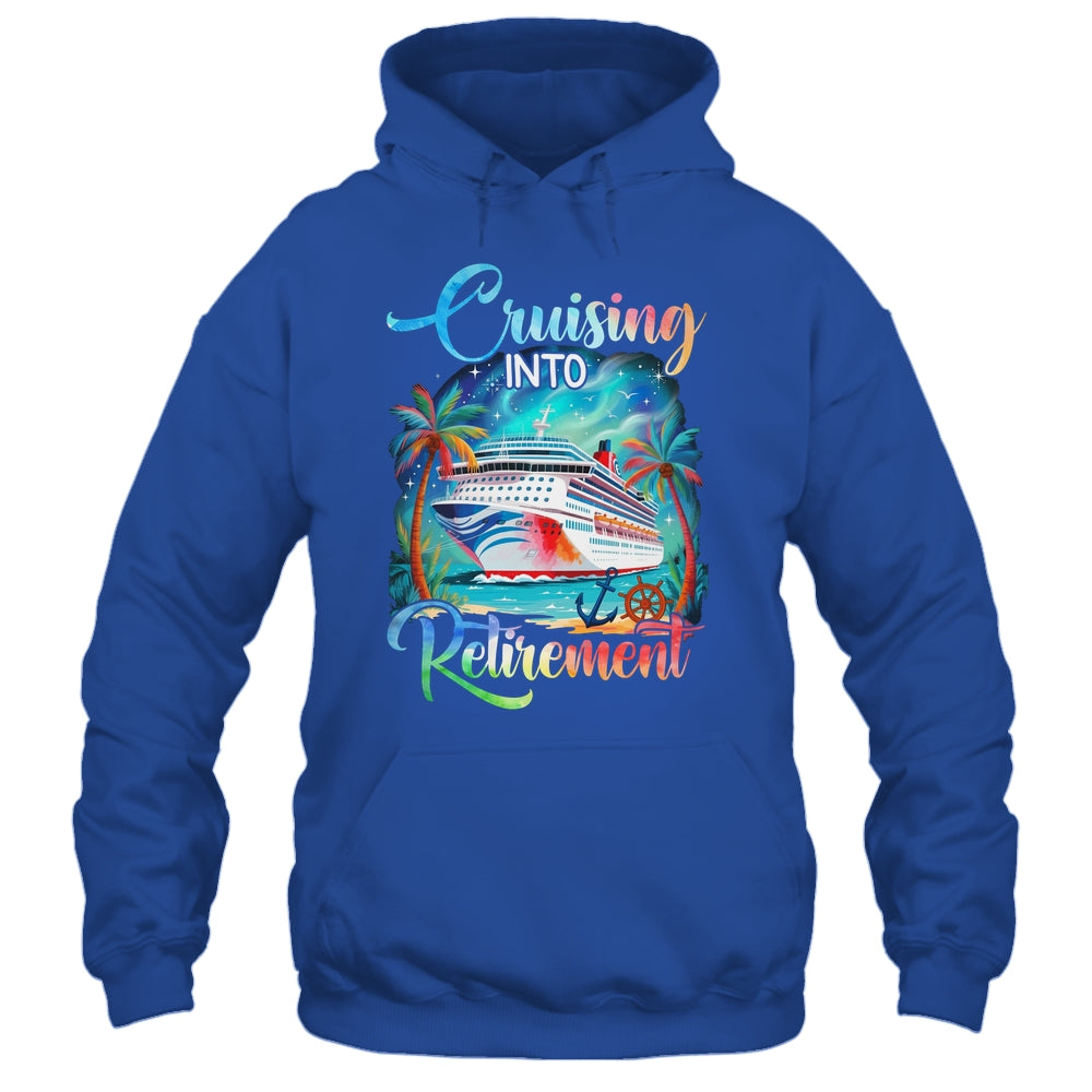 Cruising Into Retirement Cruise Squad Summer Cruise Vacation Shirt & Tank Top | siriusteestore