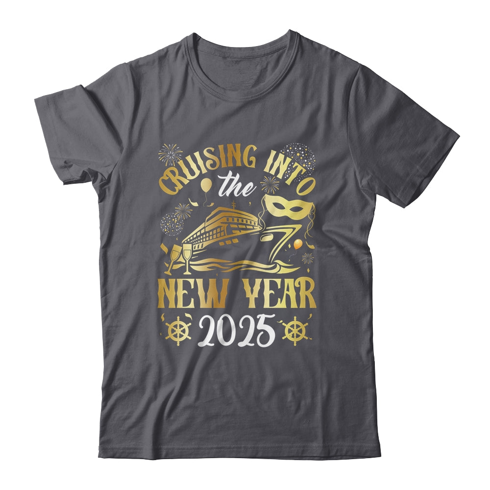 Cruising Into The New Year 2025 Family New Year Trip 2025 Shirt & Hoodie | siriusteestore