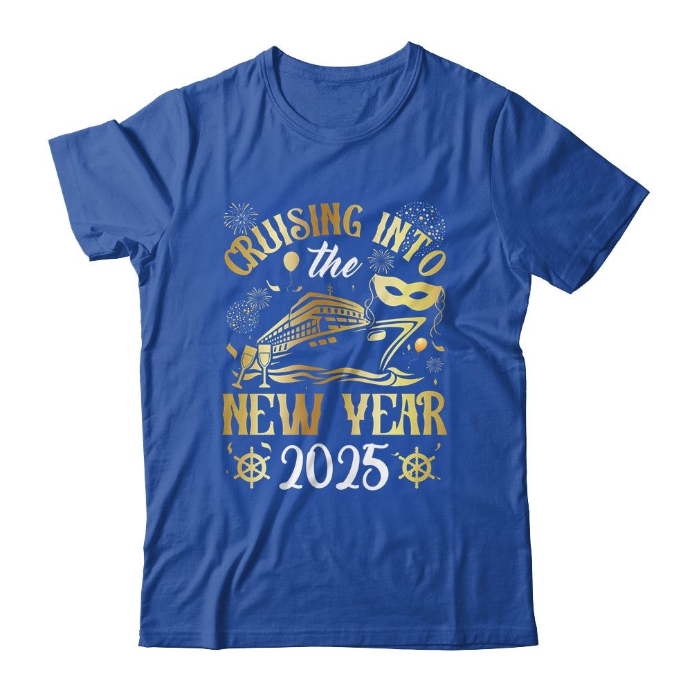 Cruising Into The New Year 2025 Family New Year Trip 2025 Shirt & Hoodie | siriusteestore