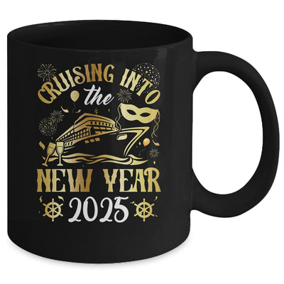 Cruising Into The New Year 2025 Family New Year Trip 2025 Mug | siriusteestore