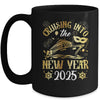 Cruising Into The New Year 2025 Family New Year Trip 2025 Mug | siriusteestore