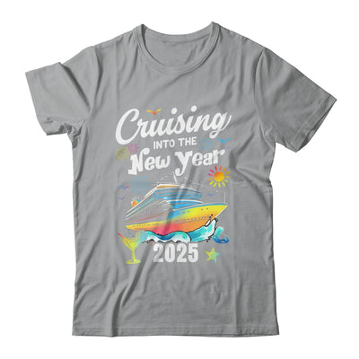 Cruising Into The New Year 2025 Family Vacation Holiday Shirt & Sweatshirt | siriusteestore