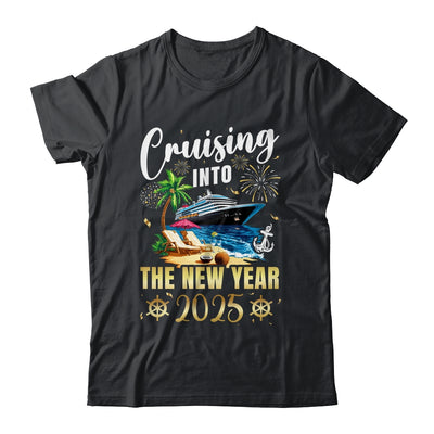 Cruising Into The New Year 2025 Family Vacation Matching Shirt & Sweatshirt | siriusteestore