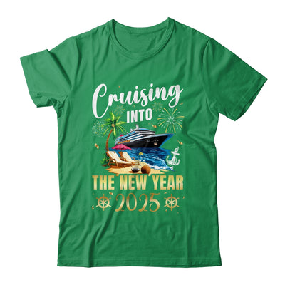 Cruising Into The New Year 2025 Family Vacation Matching Shirt & Sweatshirt | siriusteestore