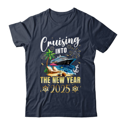 Cruising Into The New Year 2025 Family Vacation Matching Shirt & Sweatshirt | siriusteestore