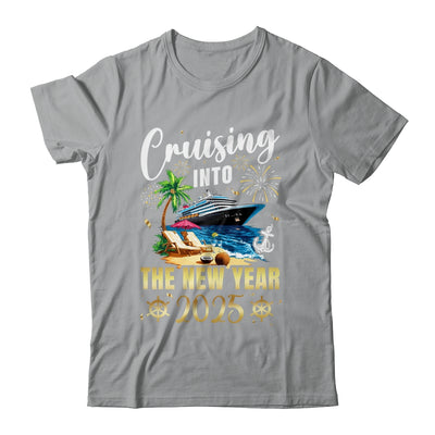 Cruising Into The New Year 2025 Family Vacation Matching Shirt & Sweatshirt | siriusteestore