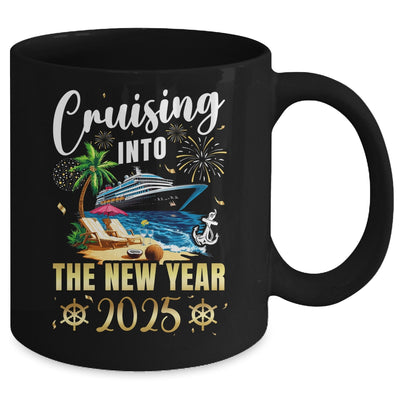 Cruising Into The New Year 2025 Family Vacation Matching Mug | siriusteestore