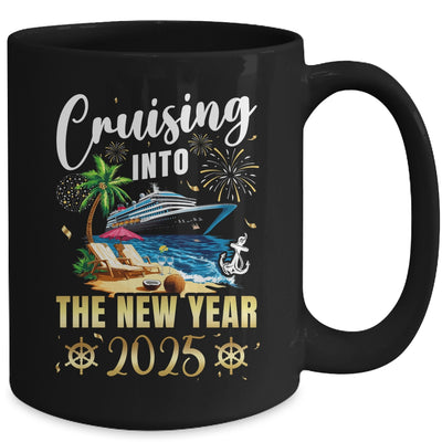 Cruising Into The New Year 2025 Family Vacation Matching Mug | siriusteestore