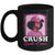 Crush Breast Cancer Awareness Black Women Pink Ribbon Mug | siriusteestore