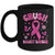 Crush Breast Cancer Awareness Month Pink Ribbon Groovy Mug | siriusteestore