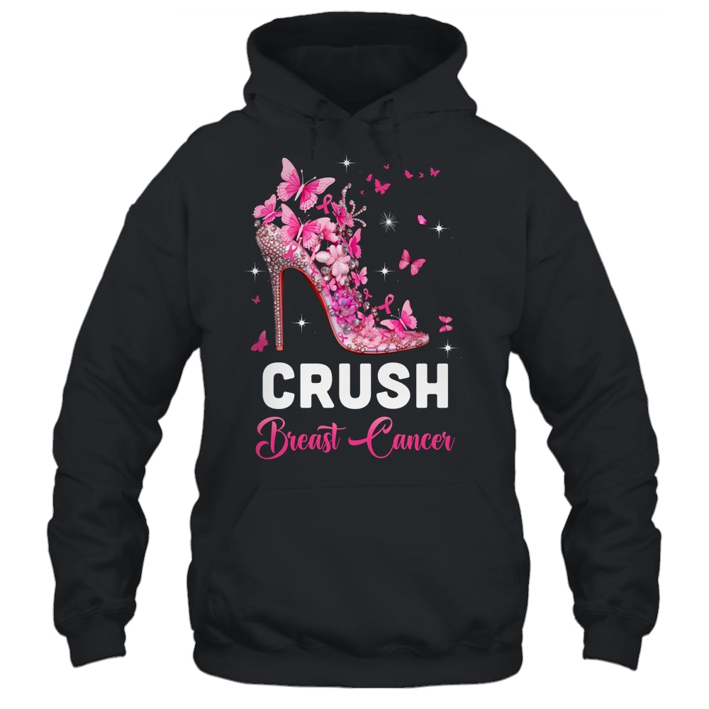 Crush Breast Cancer Awareness Pink Ribbon For Women Shirt & Tank Top | siriusteestore