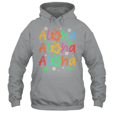 Cute Aloha Hawaiian Summer Vacation Hibiscus Women Kids Girl Shirt & Tank Top | siriusteestore