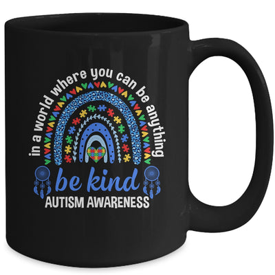 Cute Autism Mom Women Men Autism Awareness Be Kind Support Mug | siriusteestore