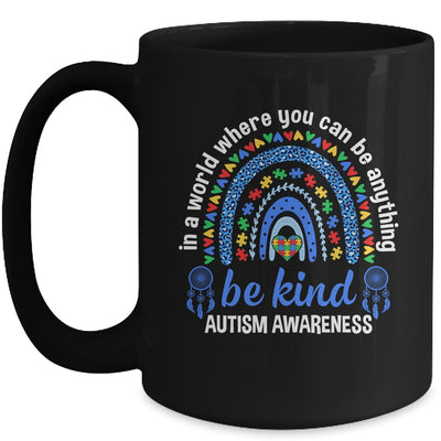 Cute Autism Mom Women Men Autism Awareness Be Kind Support Mug | siriusteestore