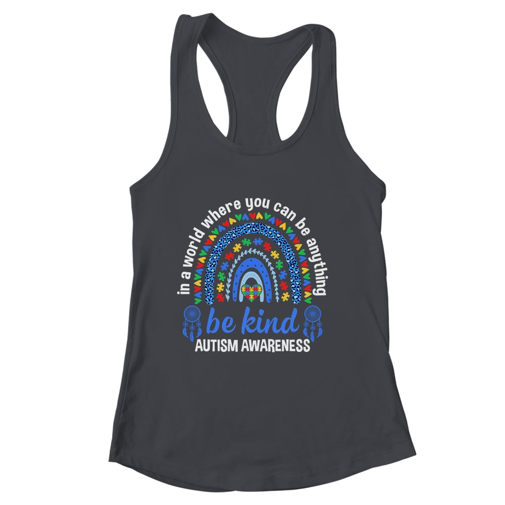 Cute Autism Mom Women Men Autism Awareness Be Kind Support Shirt & Tank Top | siriusteestore