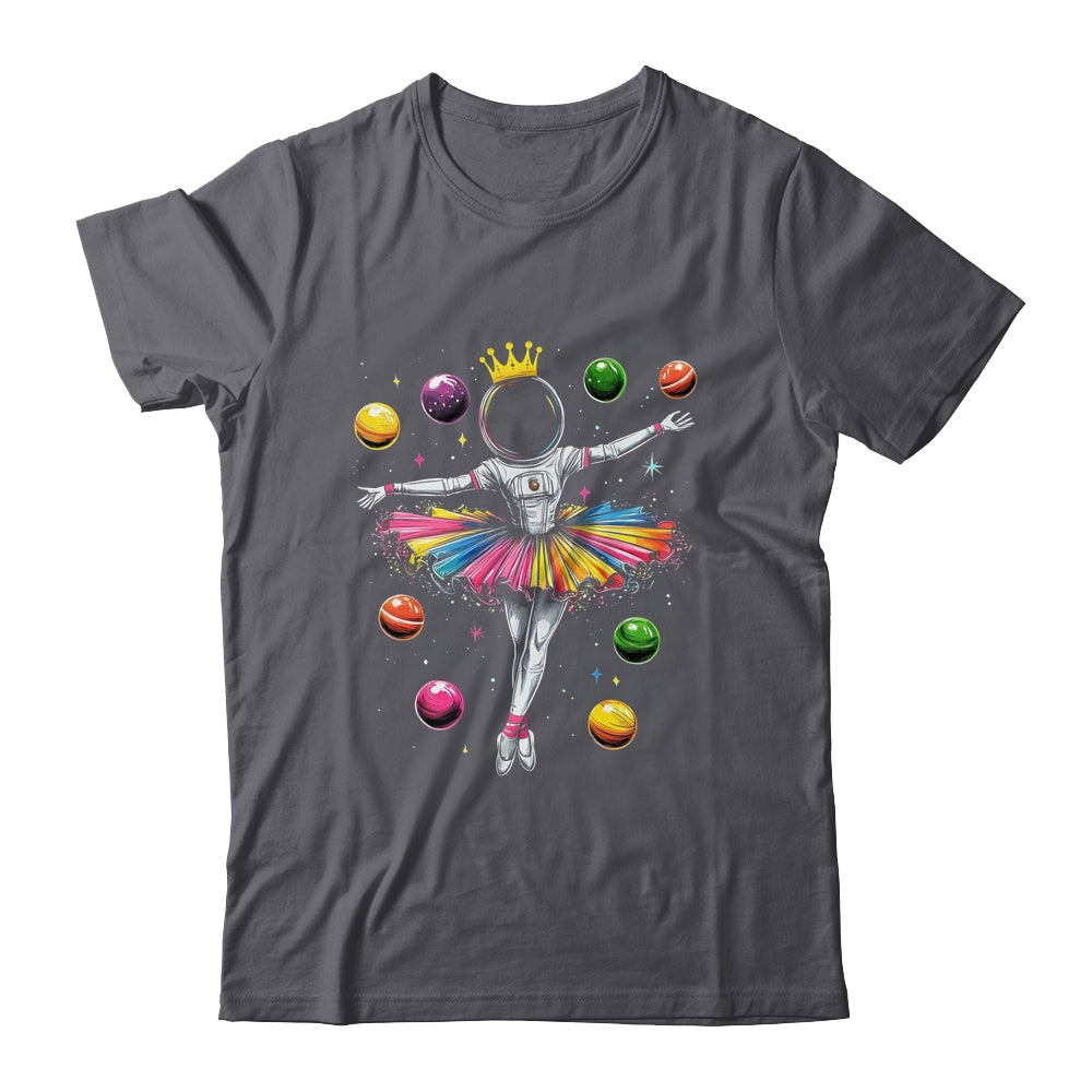 Cute Ballerina Girl Space Astronaut Design Ballet Dance Shirt & Hoodie | siriusteestore