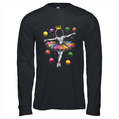 Cute Ballerina Girl Space Astronaut Design Ballet Dance Shirt & Hoodie | siriusteestore