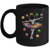 Cute Ballerina Girl Space Astronaut Design Ballet Dance Mug | siriusteestore