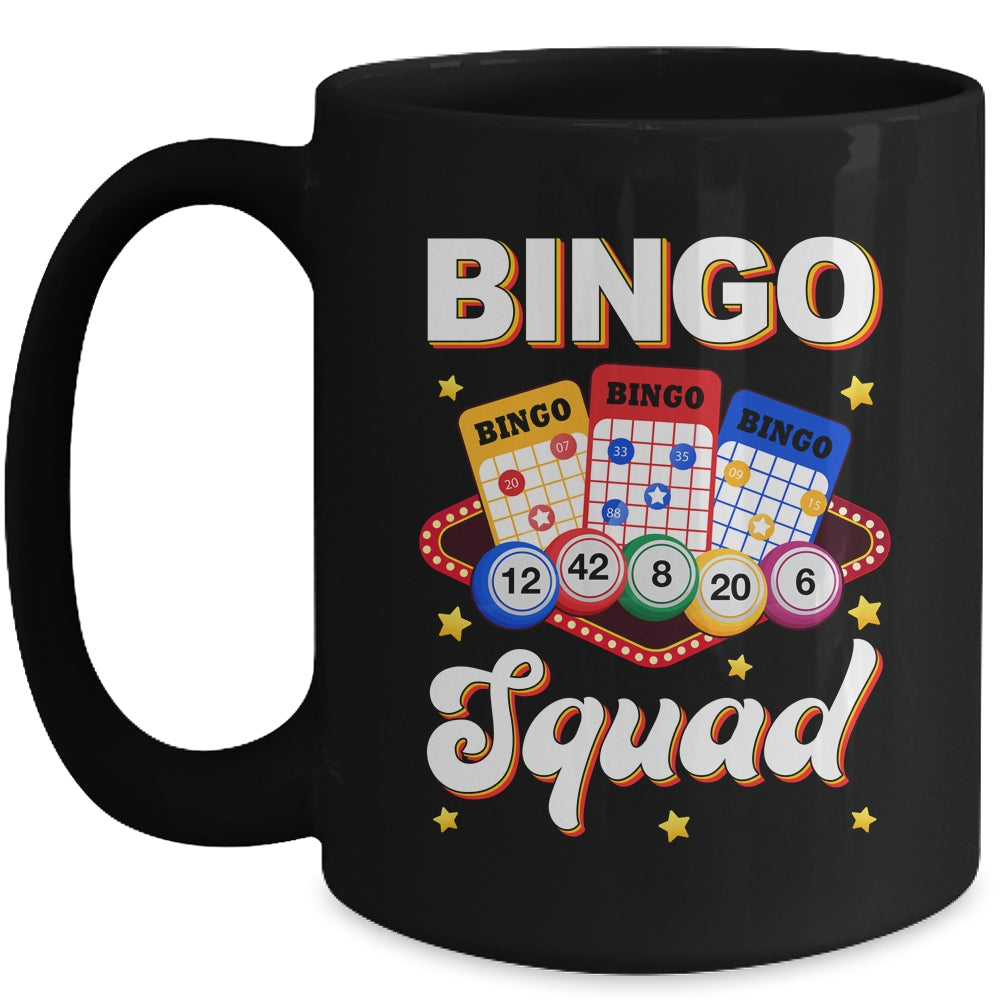 Cute Bingo Designs For Men Women Bingo Lovers Players Casino Mug | siriusteestore