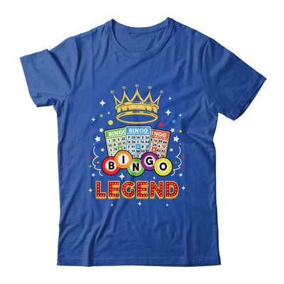 Cute Bingo Legend For Men Women Bingo Lovers Casino Players Shirt & Tank Top | siriusteestore