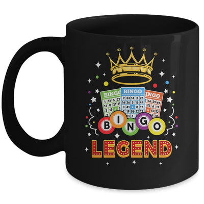 Cute Bingo Legend For Men Women Bingo Lovers Casino Players Mug | siriusteestore