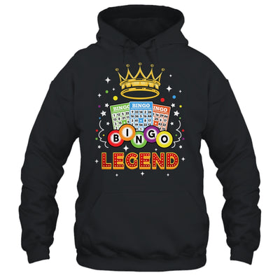 Cute Bingo Legend For Men Women Bingo Lovers Casino Players Shirt & Tank Top | siriusteestore