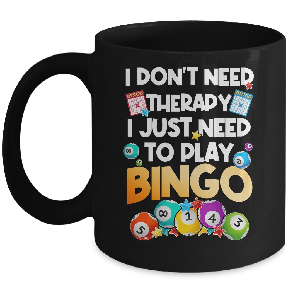 Cute Bingo Novelty For Men Women Bingo Lover Funny Player Mug | siriusteestore