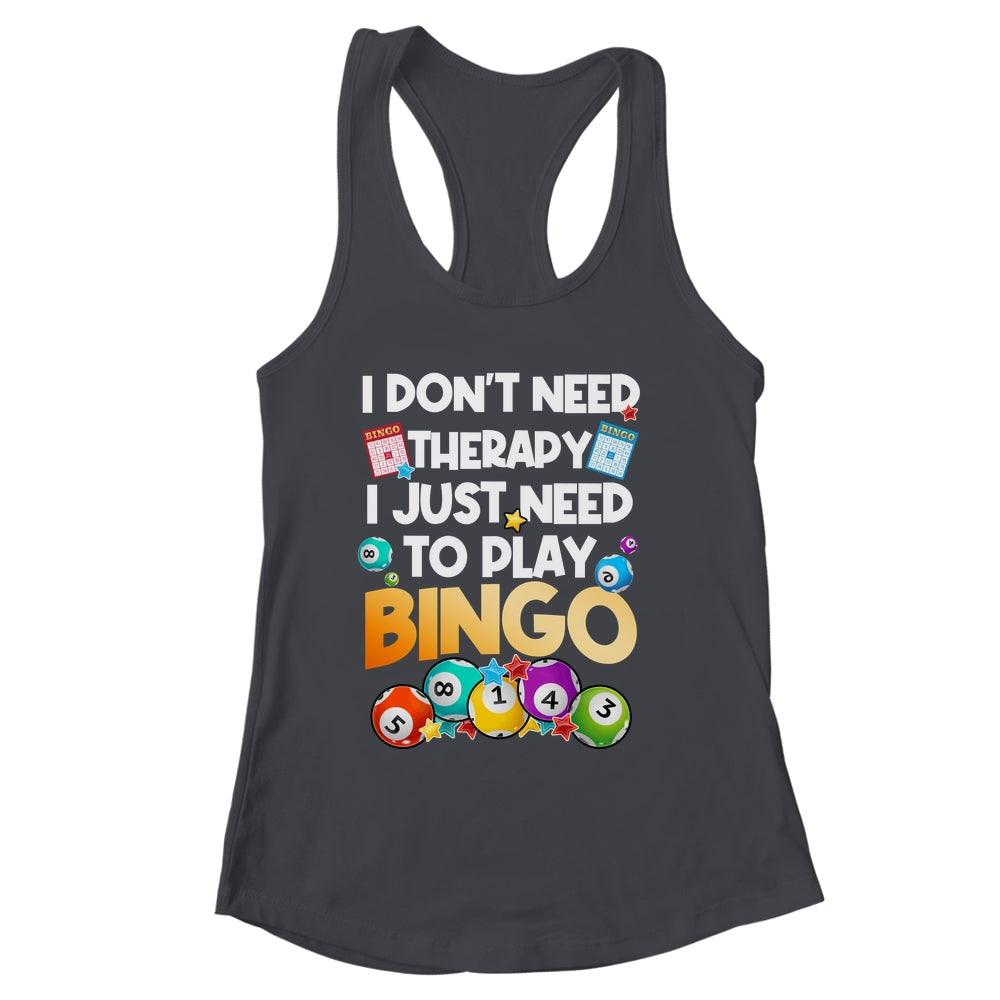 Cute Bingo Novelty For Men Women Bingo Lover Funny Player Shirt & Tank Top | siriusteestore