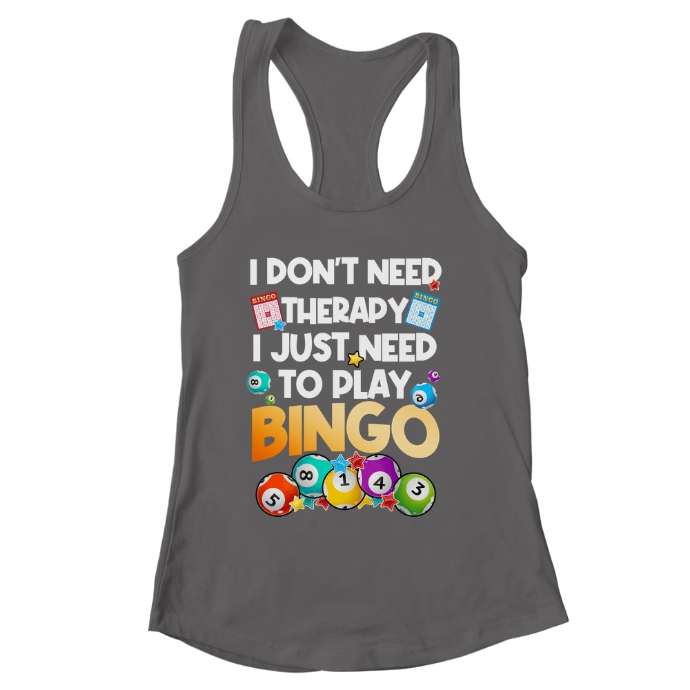 Cute Bingo Novelty For Men Women Bingo Lover Funny Player Shirt & Tank Top | siriusteestore