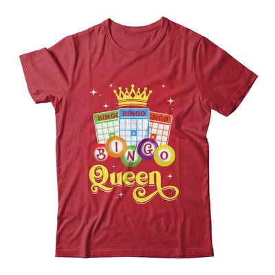 Cute Bingo Queen Lovers Designs For Women Mom Casino Players Shirt & Tank Top | siriusteestore