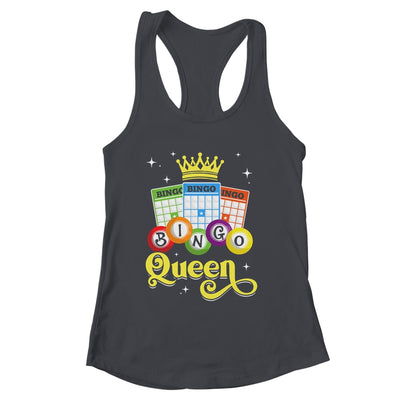 Cute Bingo Queen Lovers Designs For Women Mom Casino Players Shirt & Tank Top | siriusteestore