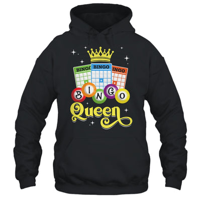 Cute Bingo Queen Lovers Designs For Women Mom Casino Players Shirt & Tank Top | siriusteestore