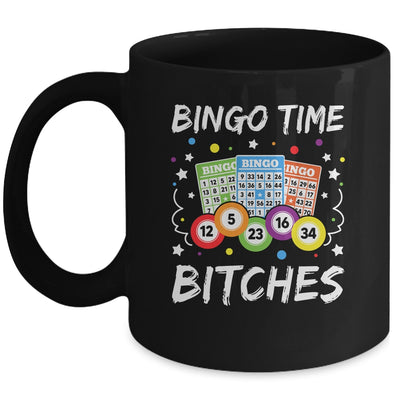 Cute Bingo Time Bitches Funny Bingo Player Game Gambling Mug | siriusteestore