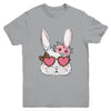 Cute Bunny Face Leopard Glasses Easter For Women Teen Girl Youth Shirt | siriusteestore
