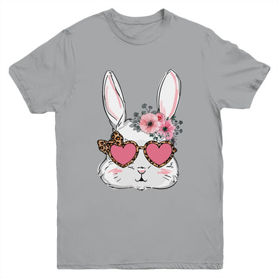 Cute Bunny Face Leopard Glasses Easter For Women Teen Girl Youth Shirt | siriusteestore