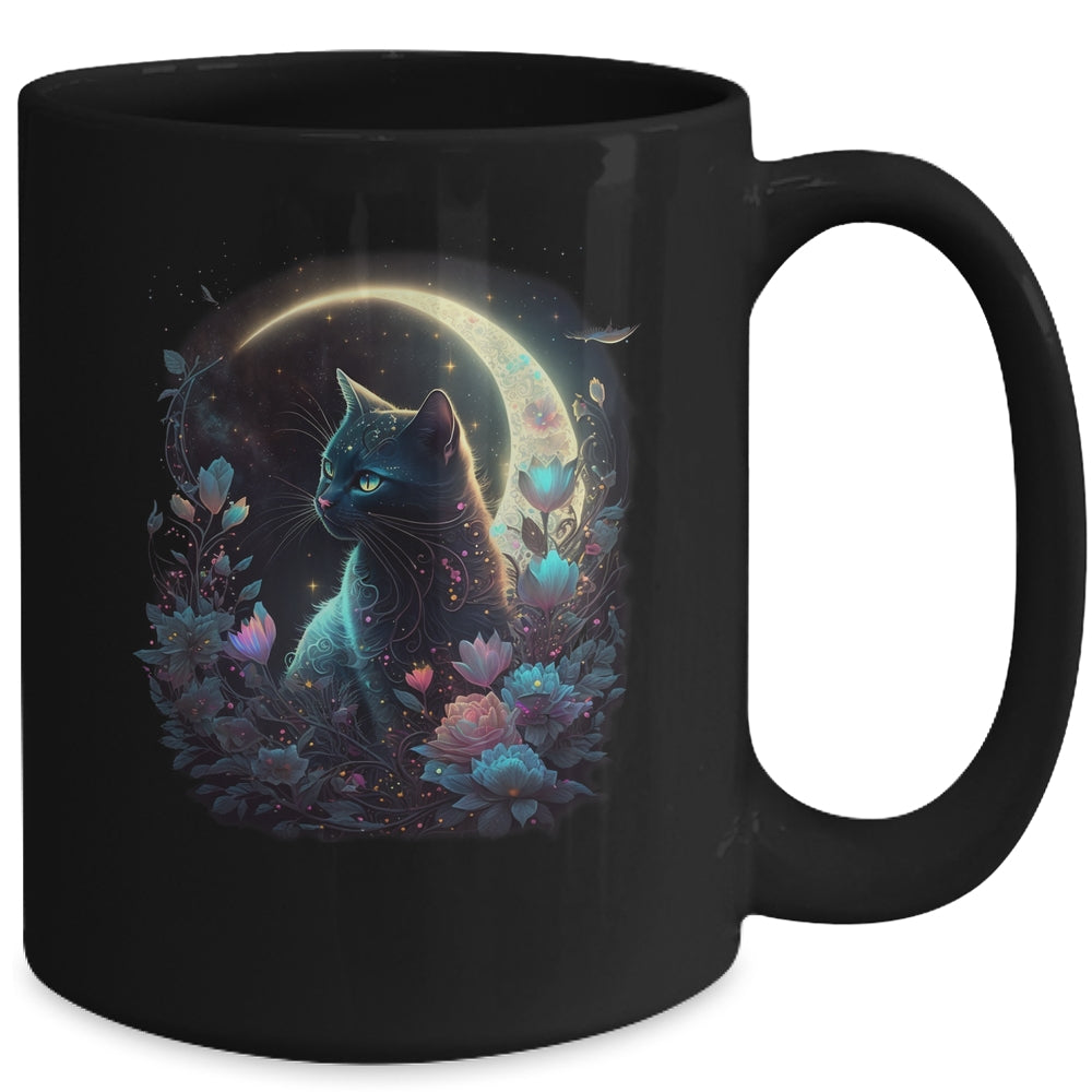 Cute Cat Design For Women Girl Cat Motifs Mug | siriusteestore