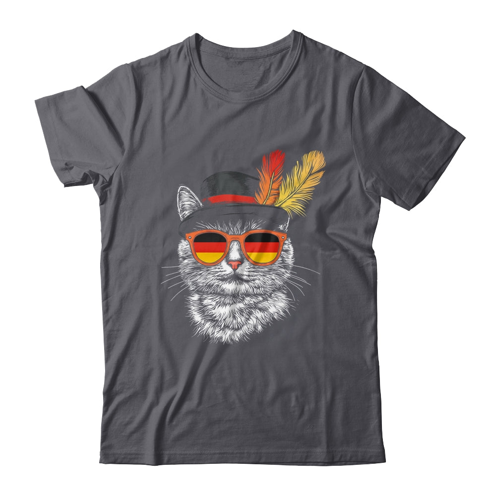Cute Cat German Flag Oktoberfest Costume Germany Festival Shirt & Hoodie | siriusteestore
