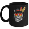 Cute Cat German Flag Oktoberfest Costume Germany Festival Mug | siriusteestore